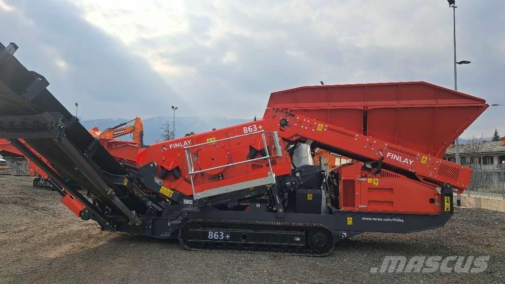 Terex-Finlay 863 Mobile screeners