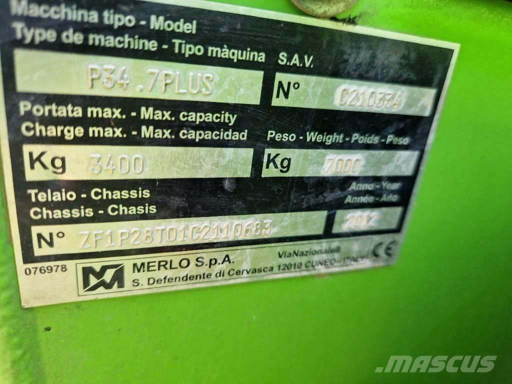 Merlo P 34.7 Plus Telescopic Handlers