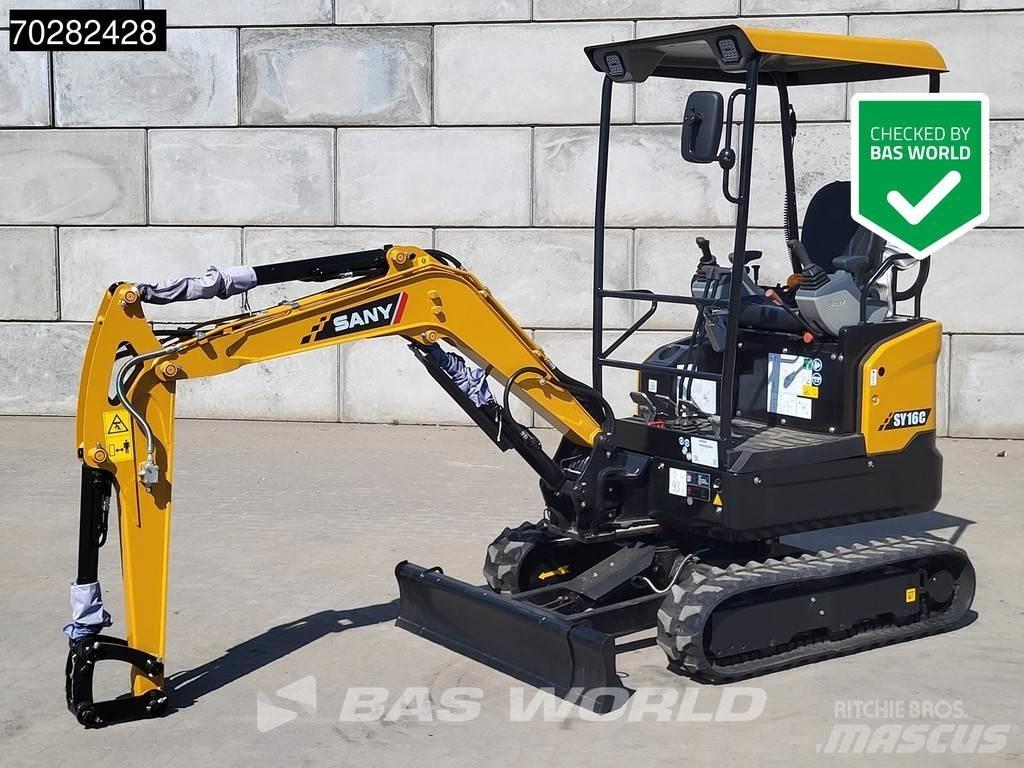 Sany SY16C Mini Excavators <7t (Mini Diggers)