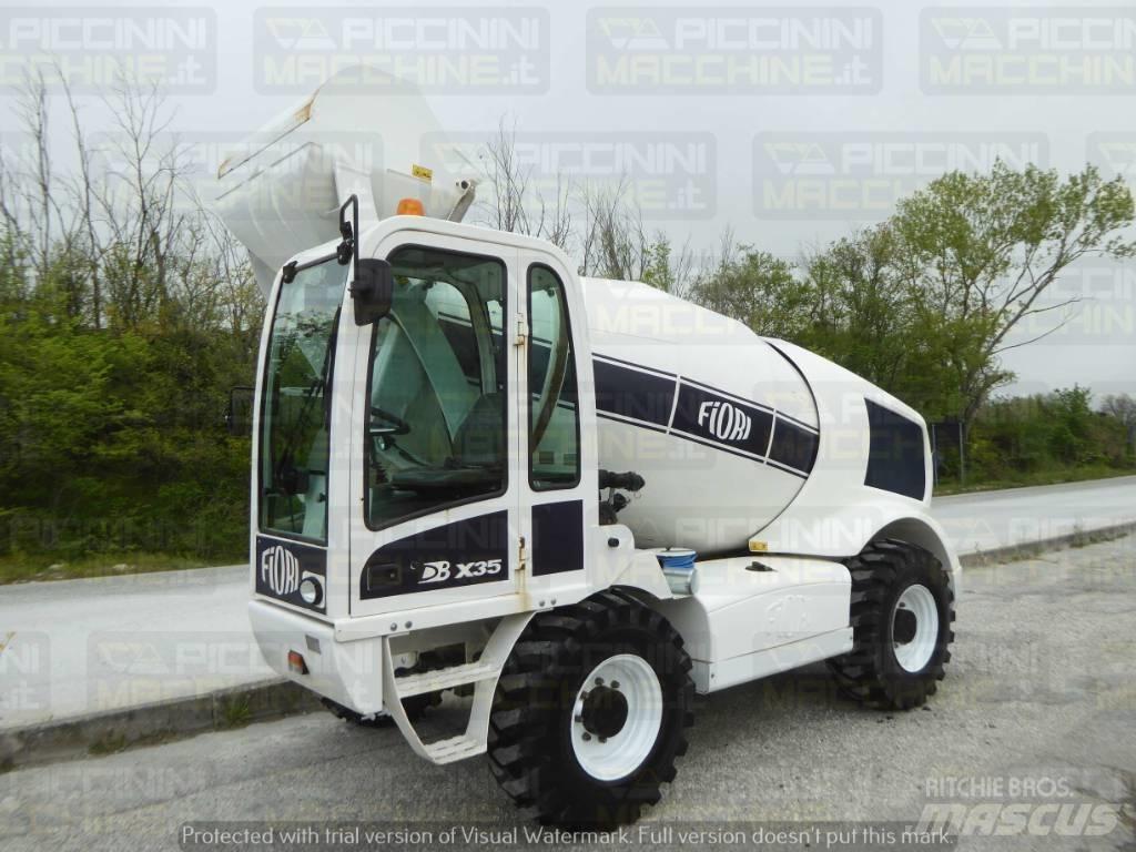 Fiori DBX35 CBV Concrete Mixers