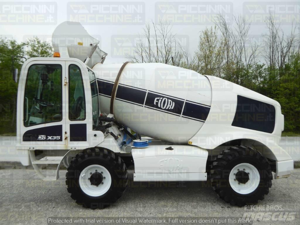 Fiori DBX35 CBV Concrete Mixers