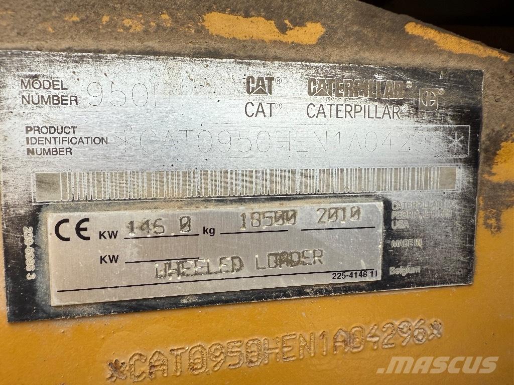 CAT 950 H Wheel Loaders