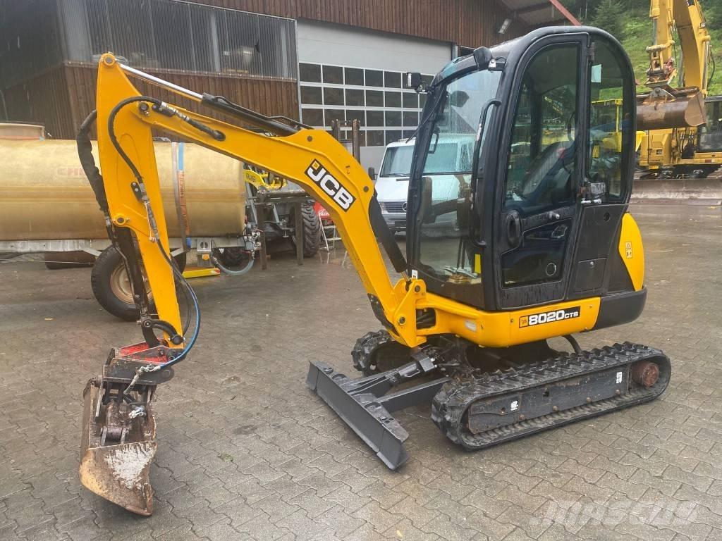 JCB 8020 Mini Excavators <7t (Mini Diggers)