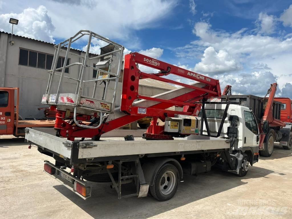 Mitsubishi Canter Hook lift trucks