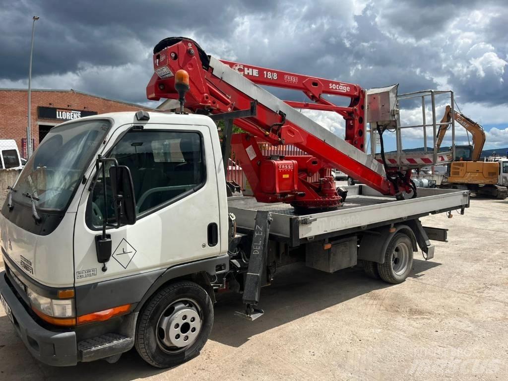 Mitsubishi Canter Hook lift trucks