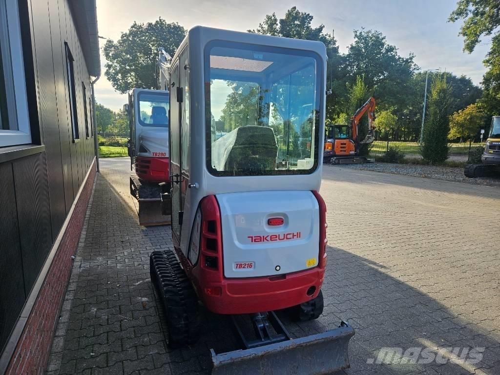 Takeuchi TB216 Mini Excavators <7t (Mini Diggers)