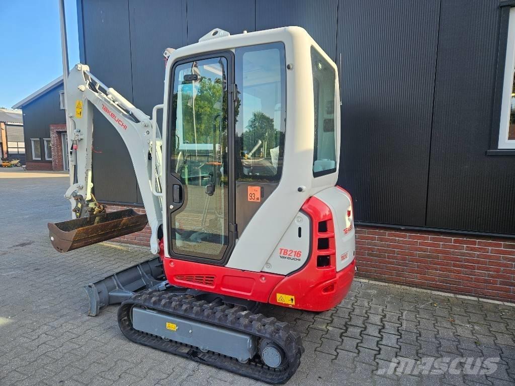 Takeuchi TB216 Mini Excavators <7t (Mini Diggers)