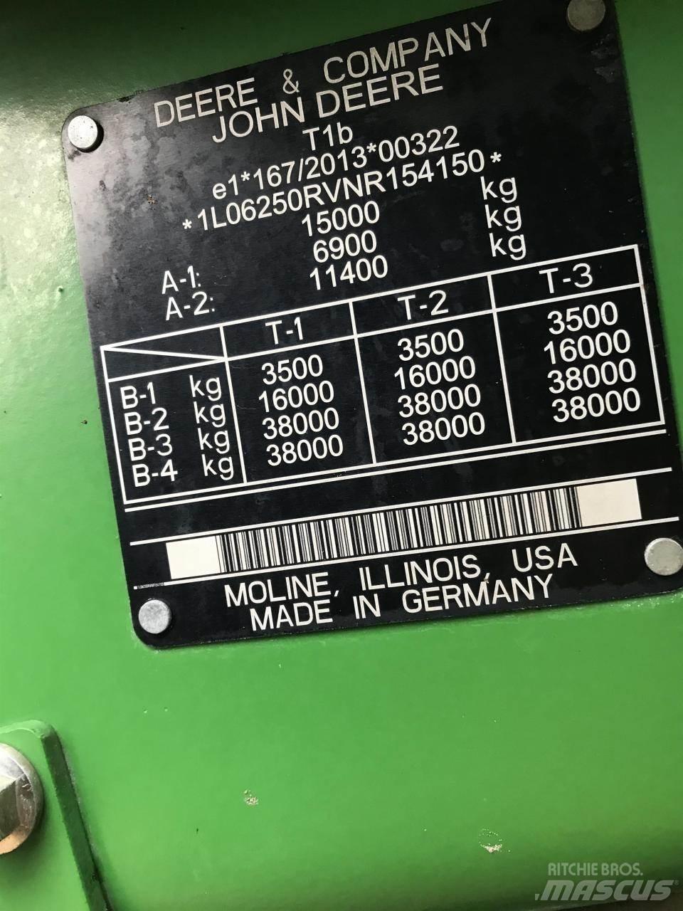 John Deere 6R 250 Tractors