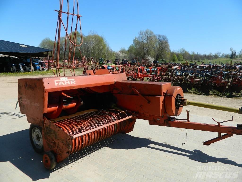 Fahr HD 400 Square Balers