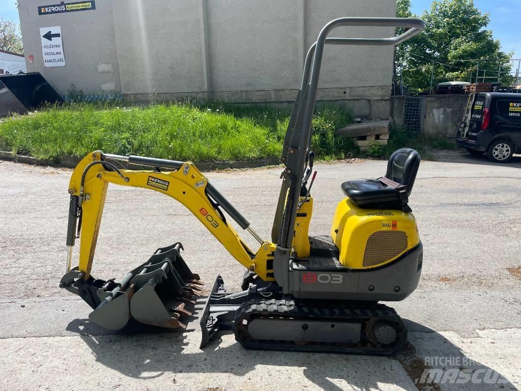 Wacker Neuson 803 Mini Excavators <7t (Mini Diggers)