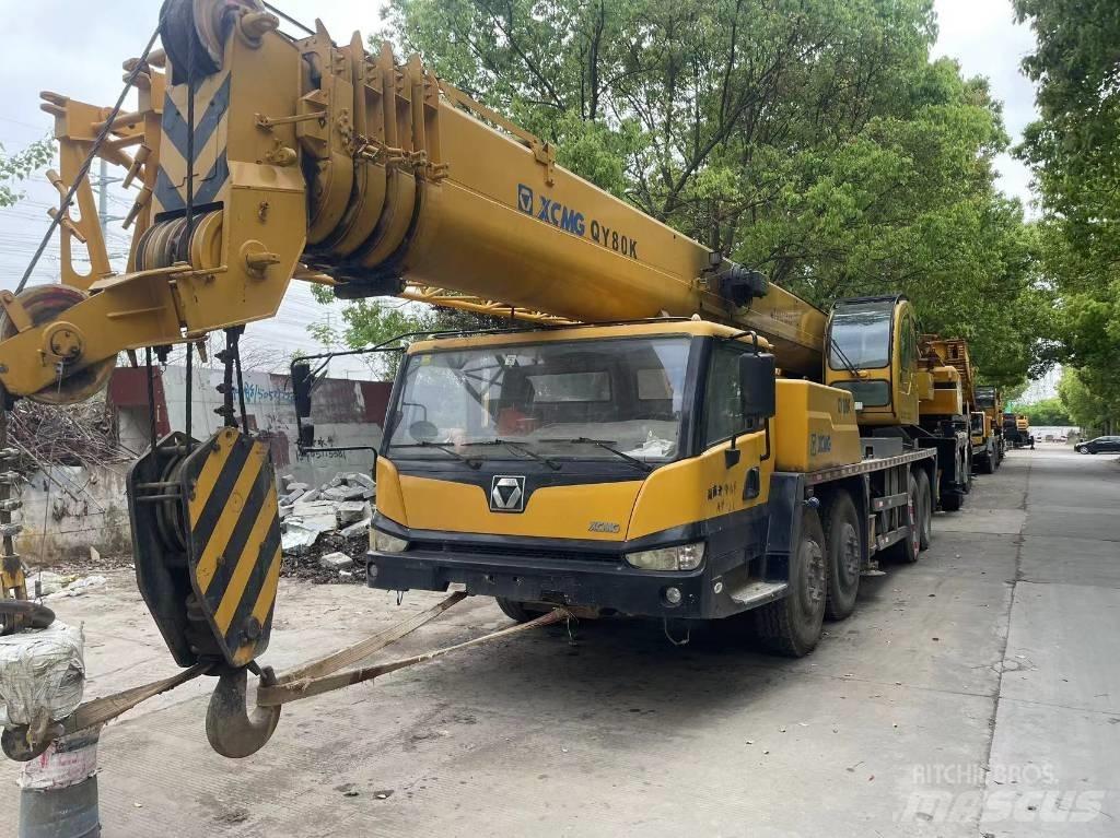 XCMG XCT80 Mobile and all terrain cranes