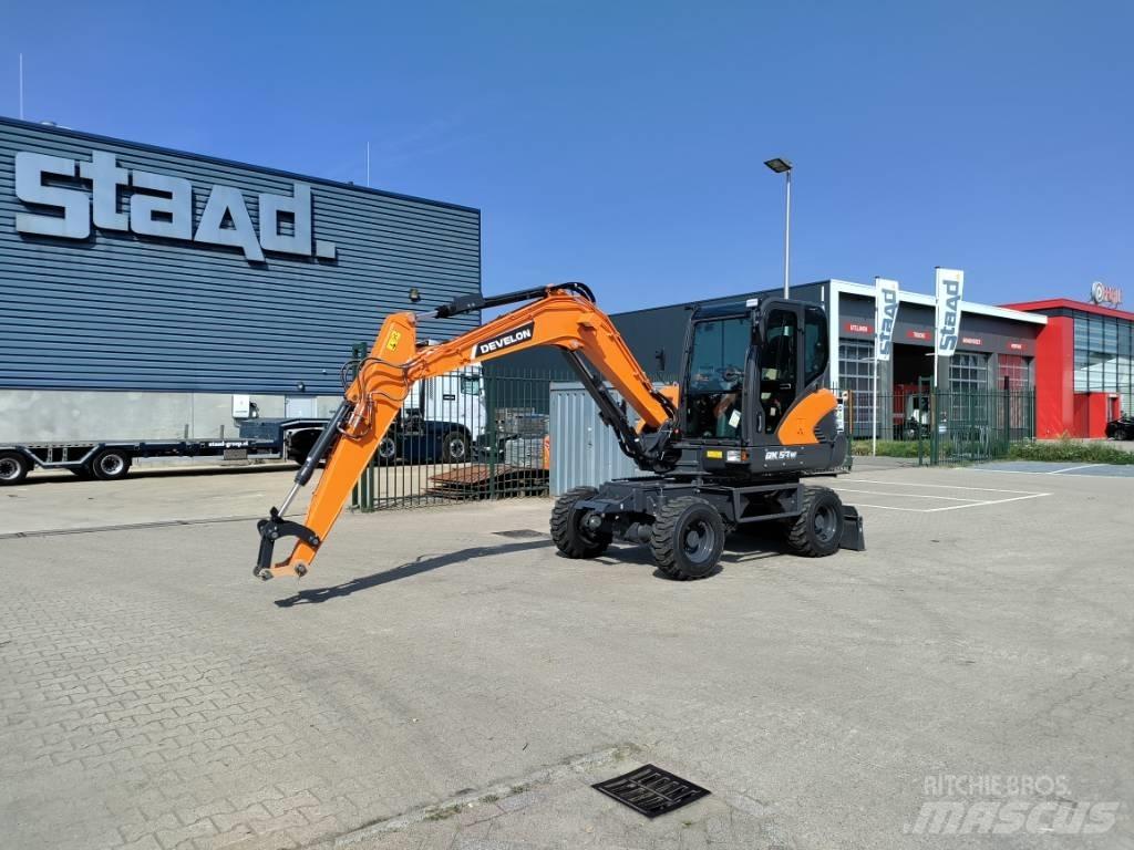 Develon DX57W-7 Mini Excavators <7t (Mini Diggers)