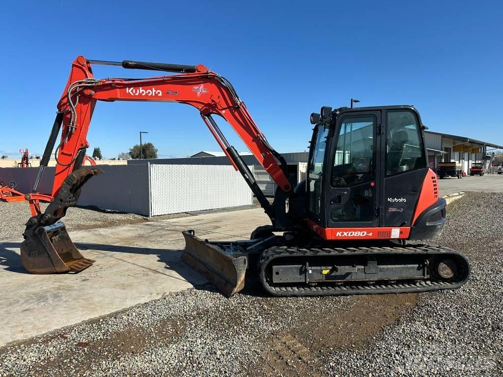 Kubota KX 080-4 Mini Excavators <7t (Mini Diggers)