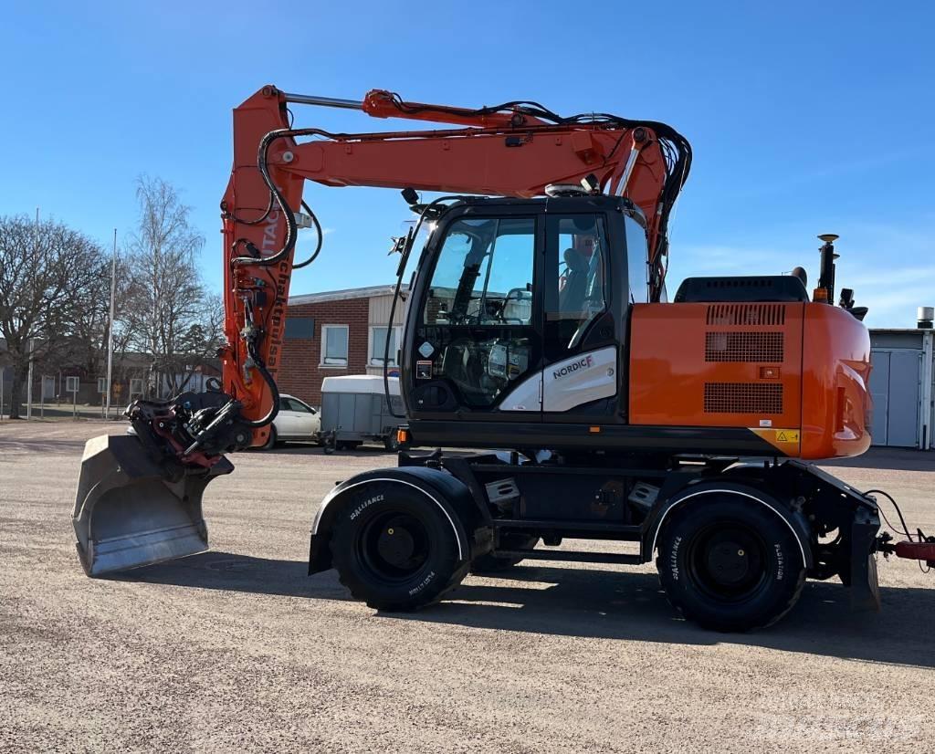 Hitachi ZX 140 W-5 Wheeled Excavators