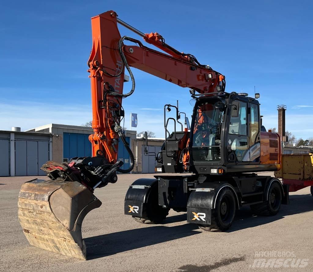 Hitachi ZX 140 W-5 Wheeled Excavators
