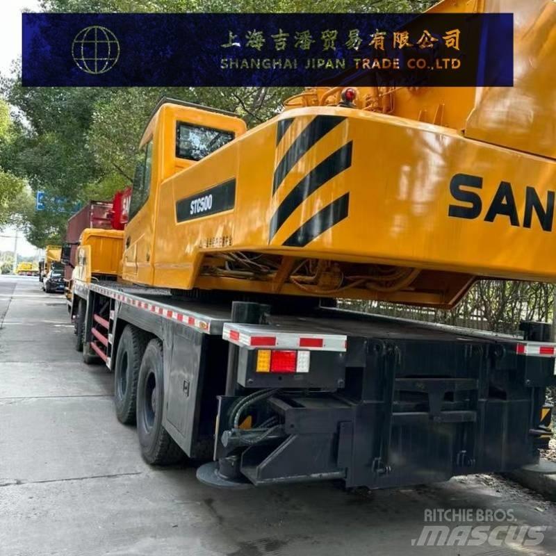 Sany STC 500 Mobile and all terrain cranes