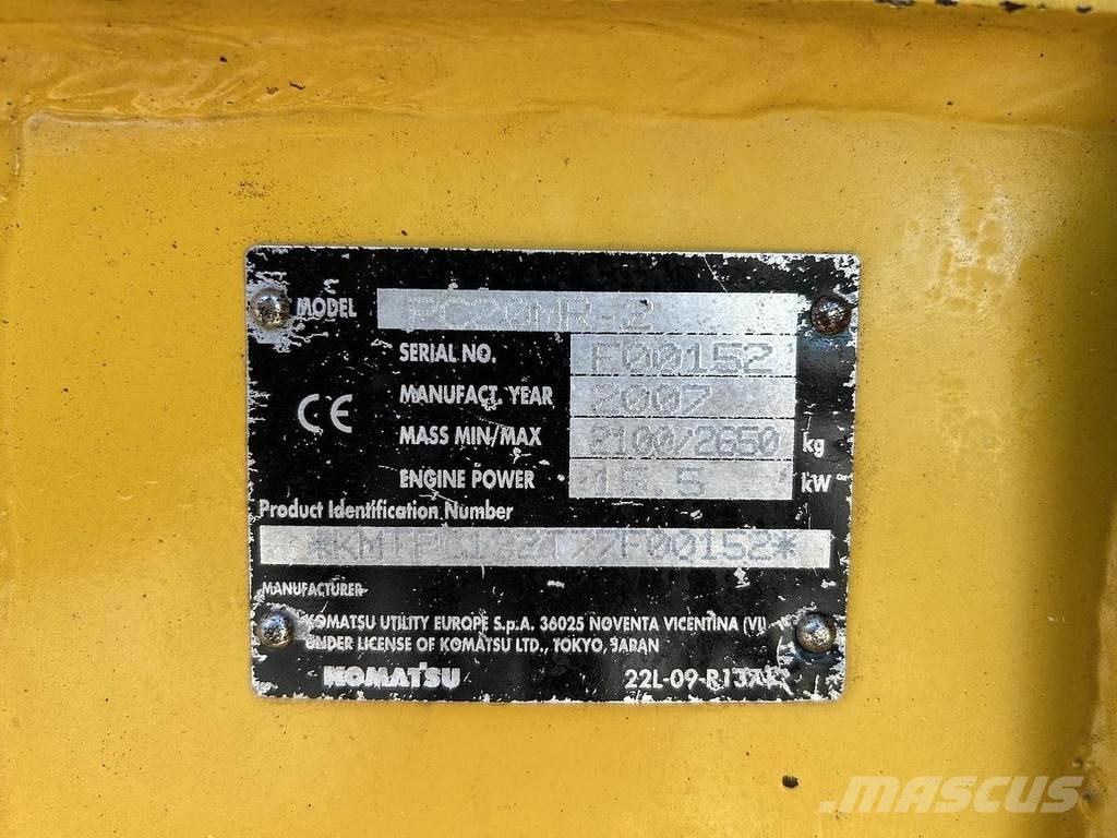 Komatsu PC20MR-2 Mini Excavators <7t (Mini Diggers)