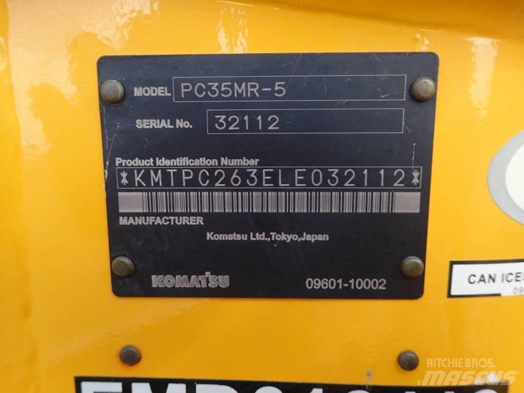 Komatsu PC35MR-5 Mini Excavators <7t (Mini Diggers)