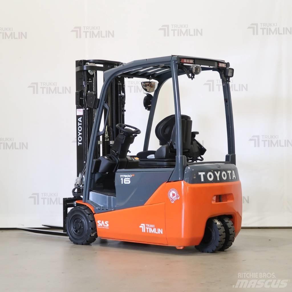 Toyota 8FBE16T Electric Forklifts