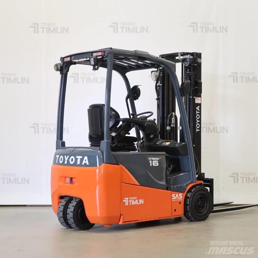 Toyota 8FBE16T Electric Forklifts