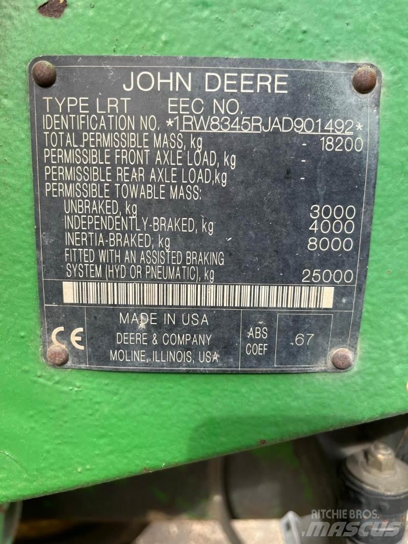 John Deere 8345RT Crawler Cranes