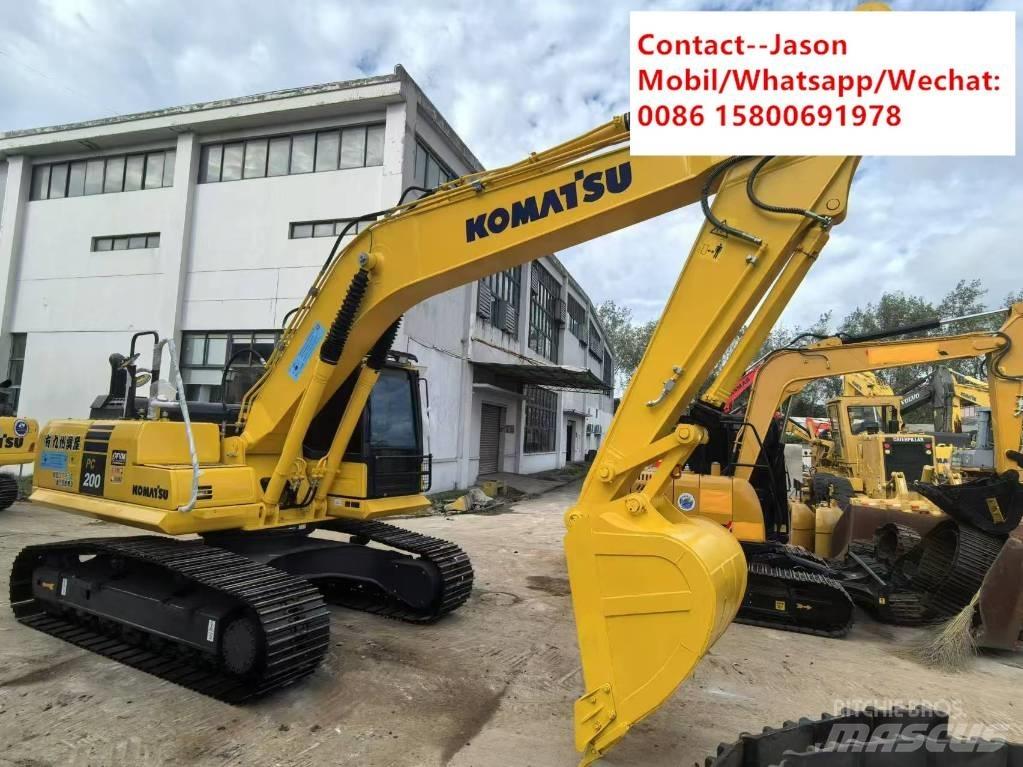 Komatsu PC 200 Crawler Excavators