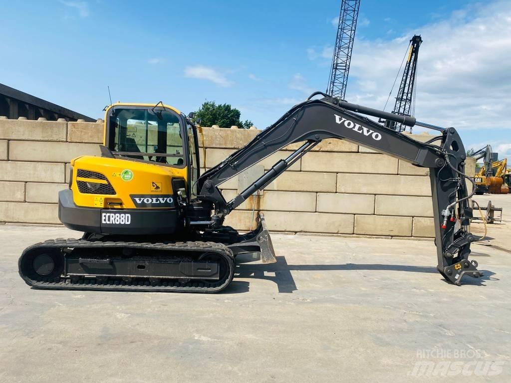 Volvo ECR 88 D Mini excavators  7t - 12t