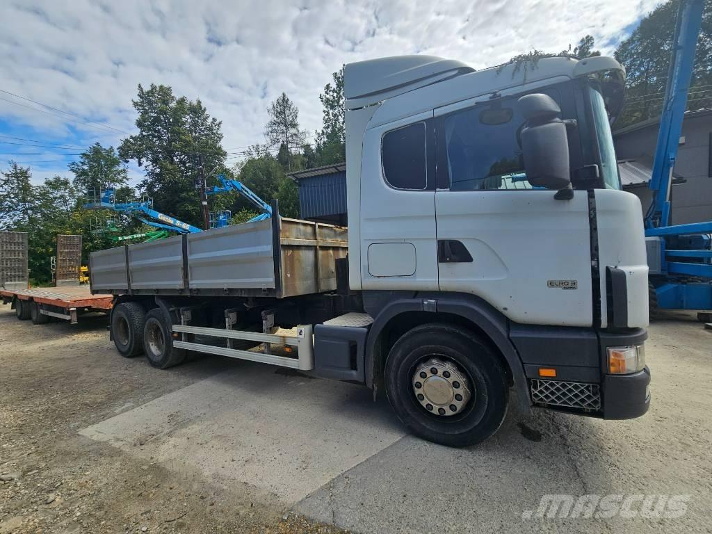 Scania 114 G 380 Flatbed Trucks