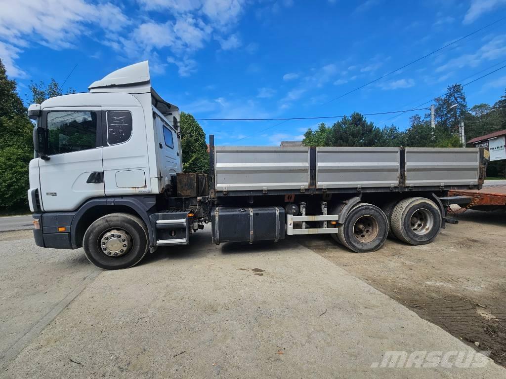 Scania 114 G 380 Flatbed Trucks