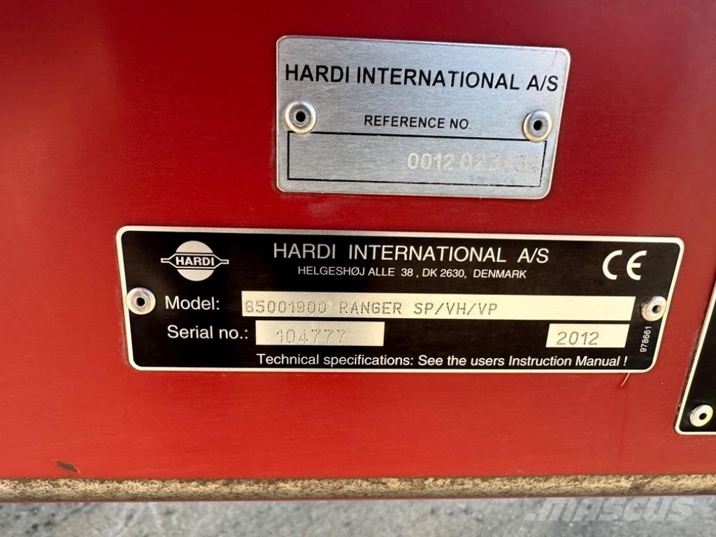 Hardi Ranger 2500 Trailed sprayers