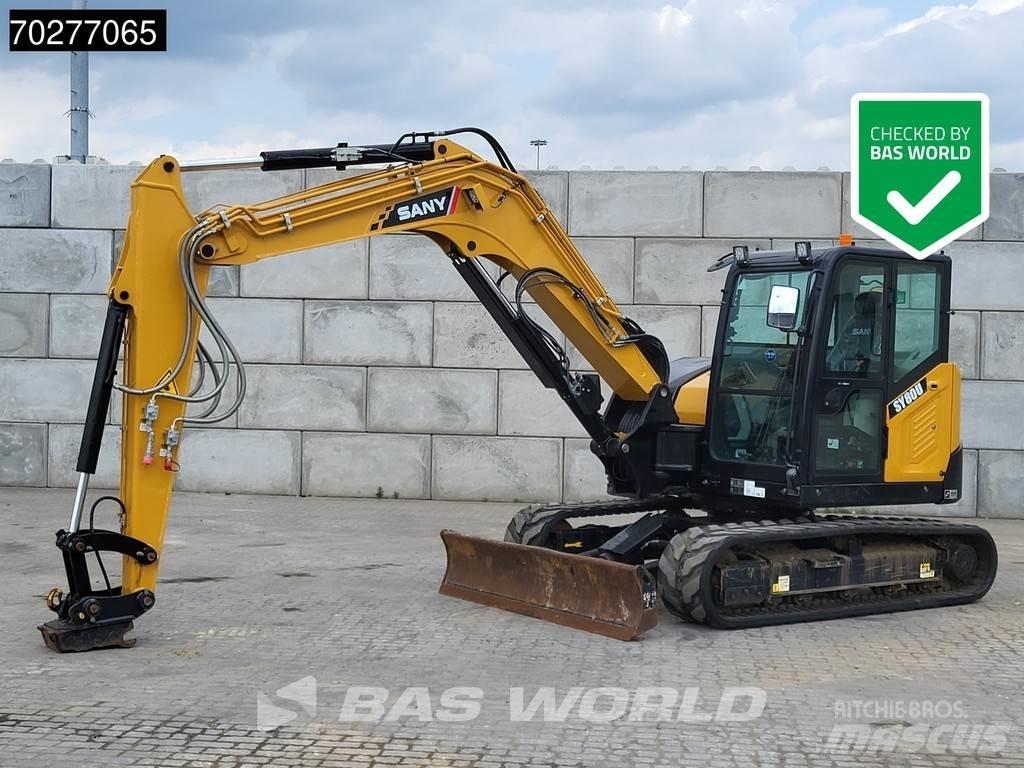 Sany SY80U Mini Excavators <7t (Mini Diggers)