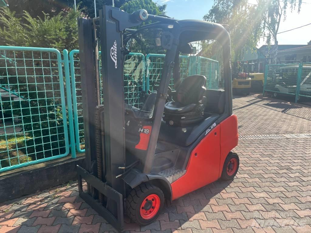 Linde H18T-01 V-3163 LPG trucks