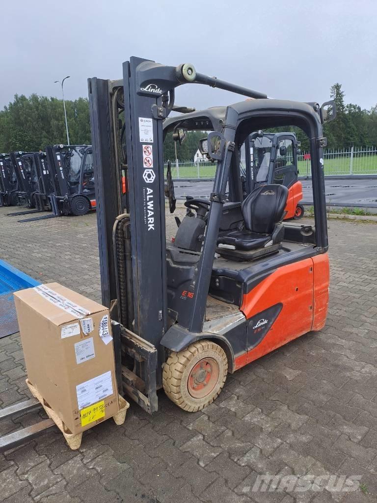 Linde E 16 Electric Forklifts