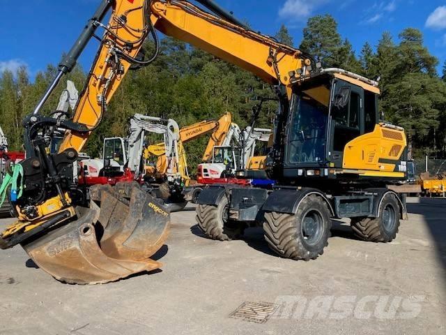 Hyundai HW 180 Wheeled Excavators