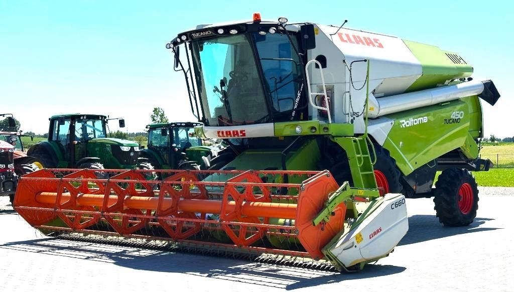 CLAAS Tucano 450 Combine Harvesters