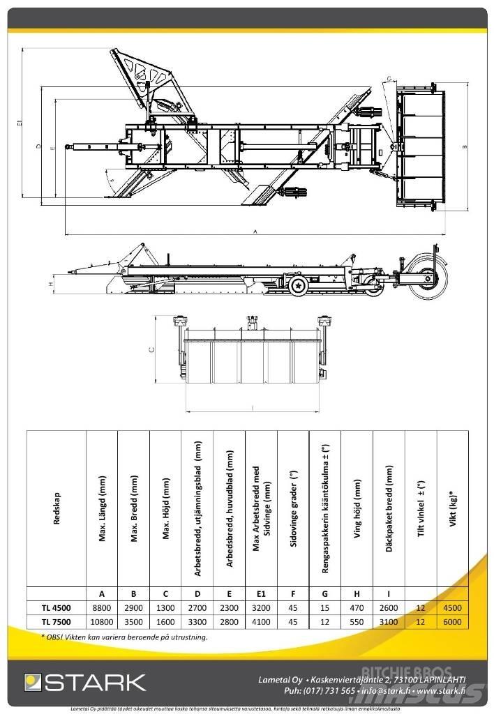 Stark TL7500 Motor Graders