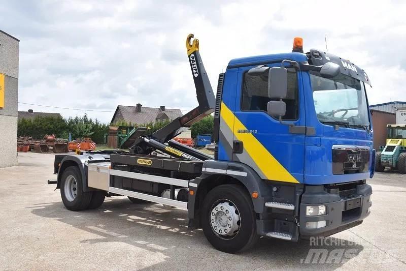 MAN TGM 18.340 Hook lift trucks