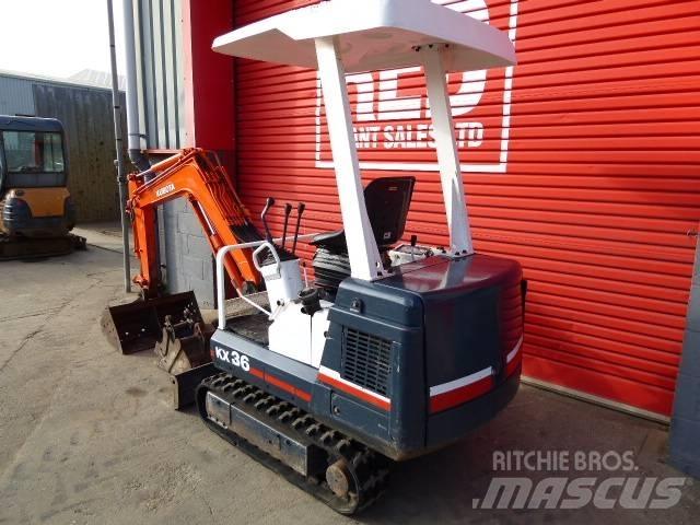 Kubota KX 36 Mini Excavators <7t (Mini Diggers)