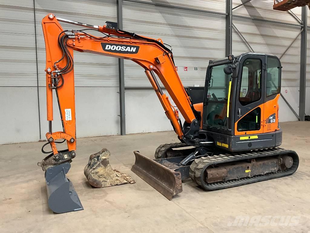 Doosan DX 63-3 Mini Excavators <7t (Mini Diggers)