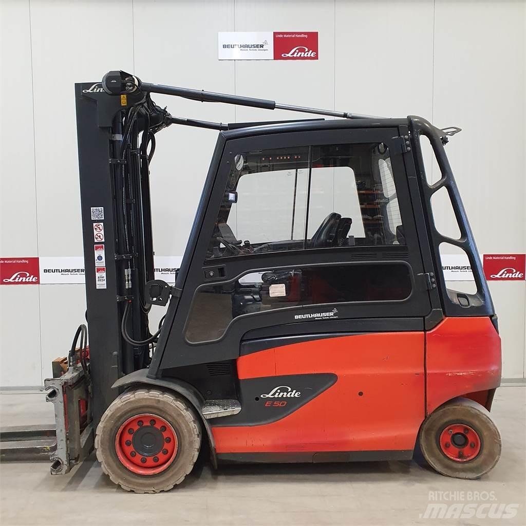 Linde E50/600HL Electric Forklifts
