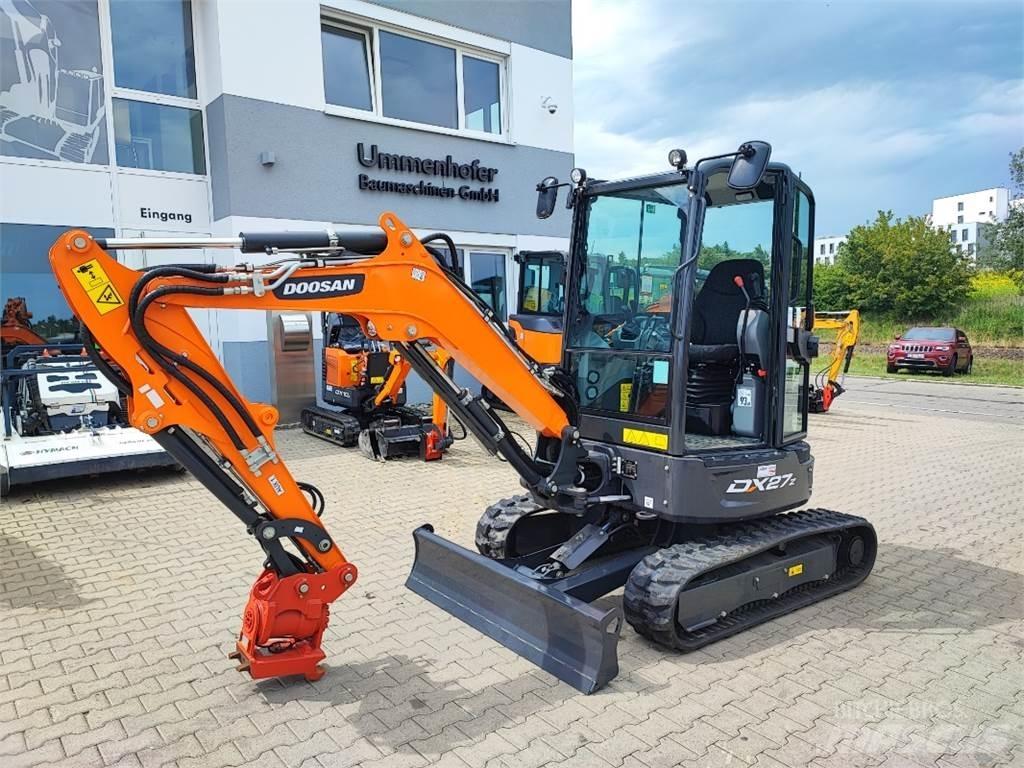 Doosan DX27z Mini Excavators <7t (Mini Diggers)
