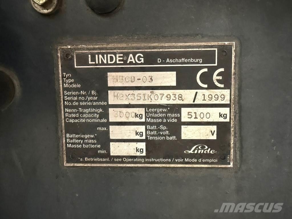 Linde H30D Diesel Forklifts