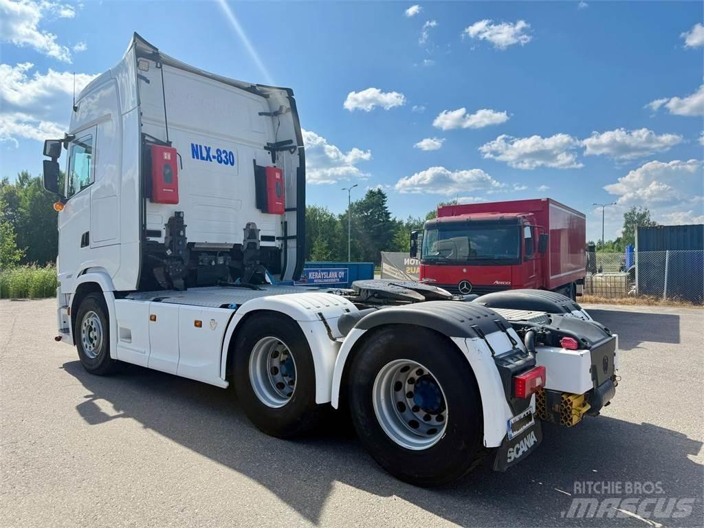 Scania S580 6x4 Conventional Trucks / Tractor Trucks