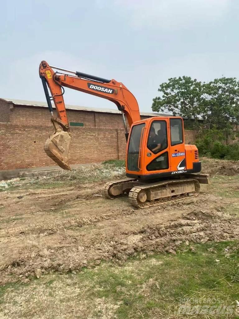 Doosan DX 80 Mini excavators  7t - 12t
