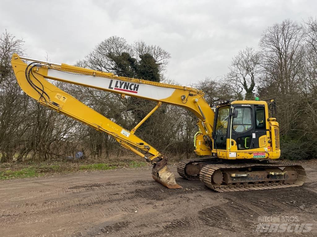 Komatsu PC 138 Long / High Reach excavators