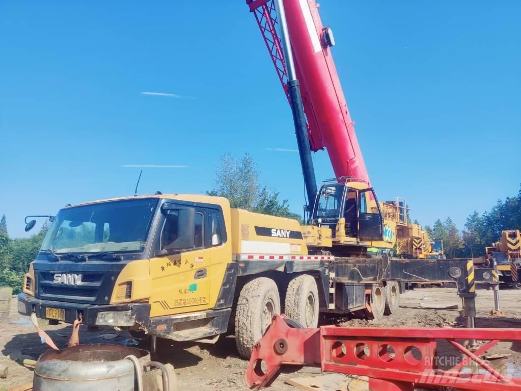 Sany STC 800 Mobile and all terrain cranes
