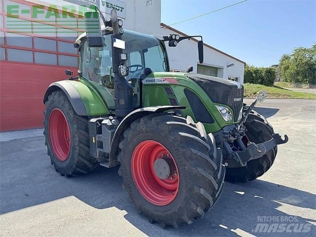 Fendt 724 s4 profi+ Tractors