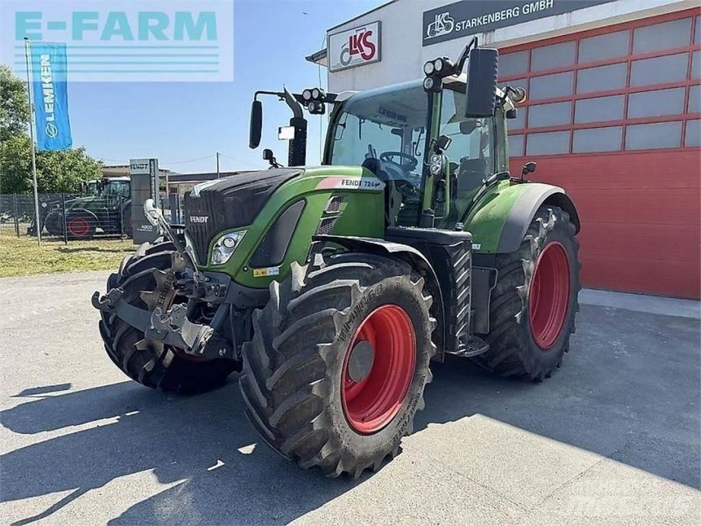 Fendt 724 s4 profi+ Tractors