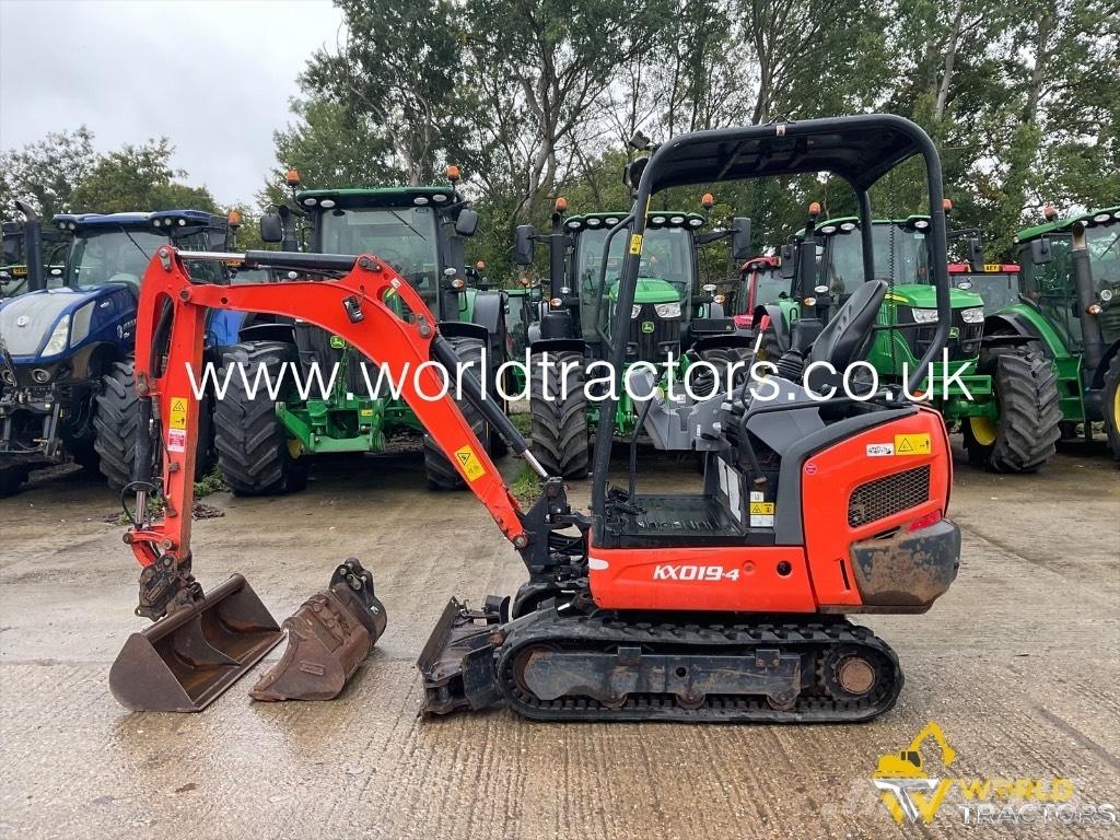 Kubota KX 019-4 Mini Excavators <7t (Mini Diggers)