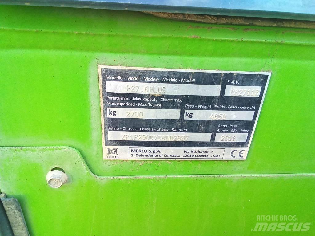 Merlo P 27.6 Plus Telescopic Handlers